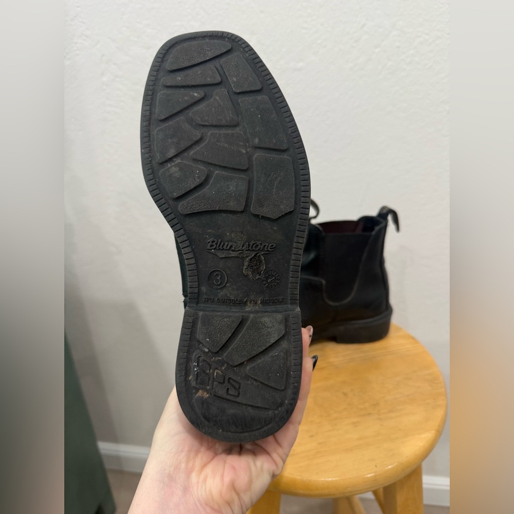 Blundstone Black Leather Chelsea Boots – Size AU 3 (US Women’s 6/6.5) - Picture 6 of 7